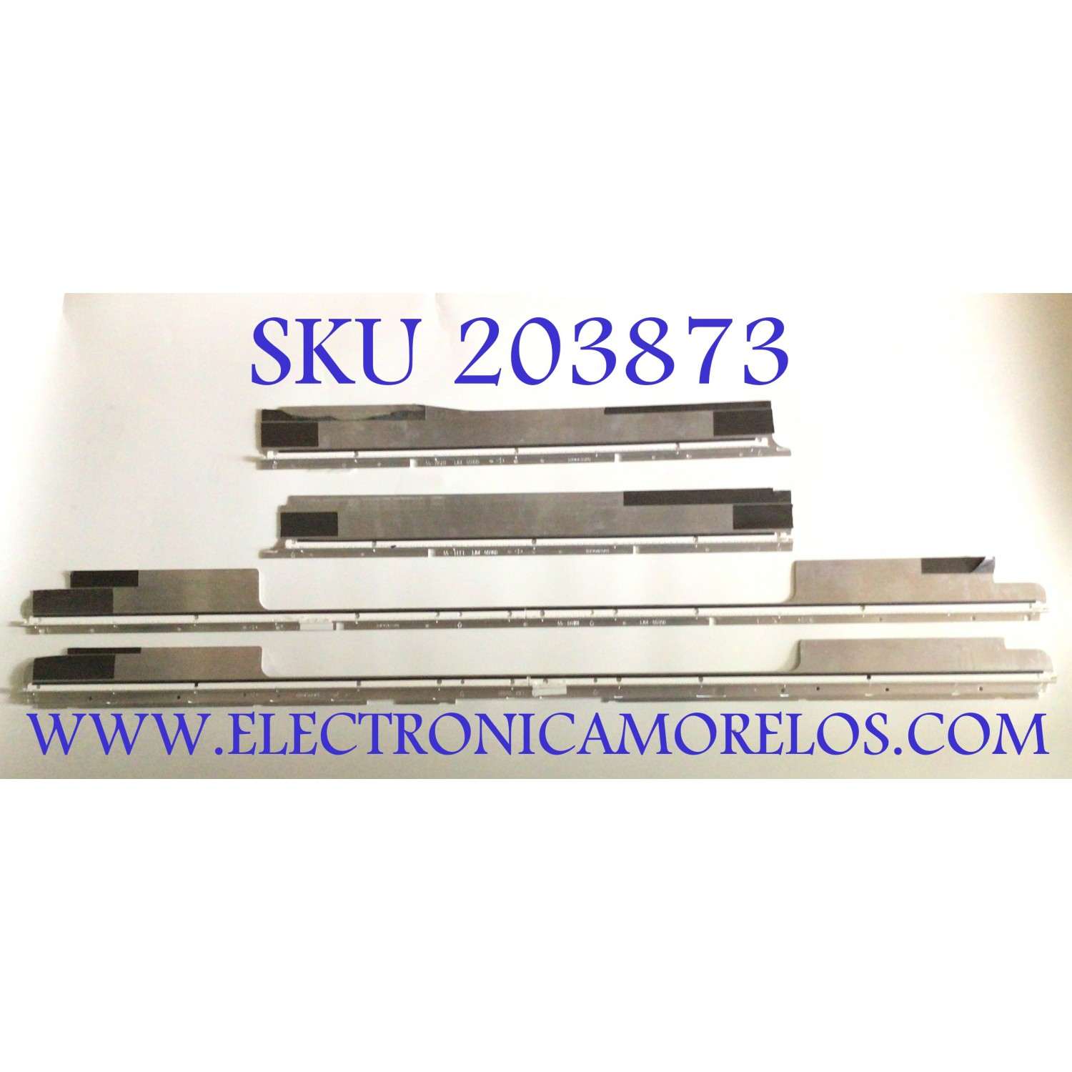 KIT DE LED'S PARA TV SAMSUNG ( 4 PZ ) NUMERO DE PARTE SVS55_2ND / PANEL LTF550HH01 / MODELO UN55B8000XFXZA
